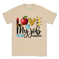 Mushroom love my job teacher life Classic Tee - BarkalooDesign