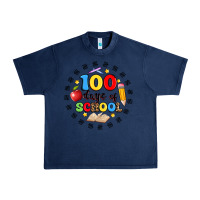 Navy 100 days of school Urban Heavy Tee - Artiststas