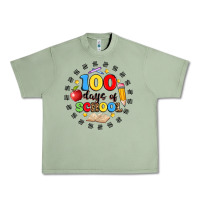 Oil Green 100 days of school Urban Heavy Tee - Artiststas