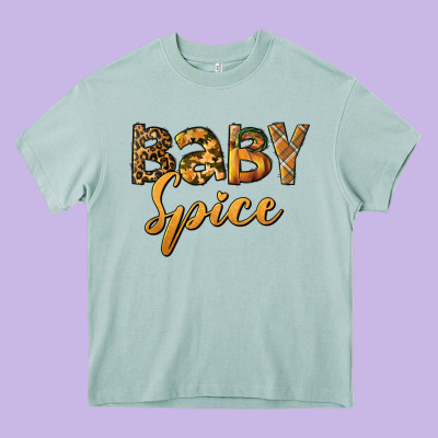 Baby Spice Heavy Core Tee Designed By Bundleandbundleshop