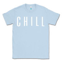 Dusty Blue chill Classic Tee - DesigneFamous