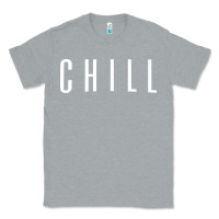 Heather Grey chill Classic Tee - DesigneFamous