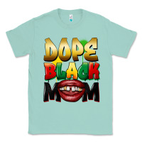 Seafoam dope black mom Classic Tee - FaDigitalArtStudio