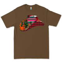 Cacao Christmas Cowboy Premium Tee - CowhideDigitalArt