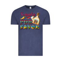 Vintage Denim mexican tequila por favor Vintage Tee - Artiststas