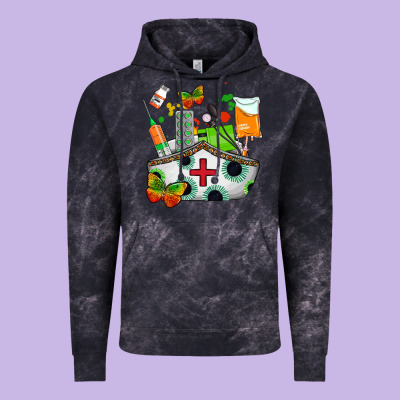 Nurse   Juneteenth Vintage Hoodie Designed By Adodesignshop