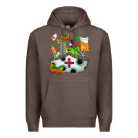 Coffee nurse   juneteenth Premium Hoodie - AdoDesignShop