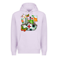 Lilac nurse   juneteenth Premium Hoodie - AdoDesignShop