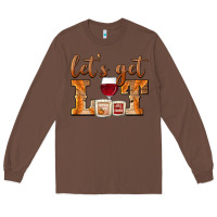 Chestnut let's get lit candles Long Sleeve Tee - BarkalooDesign