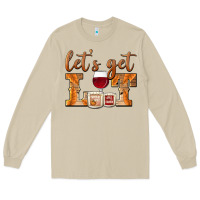 Mushroom let's get lit candles Long Sleeve Tee - BarkalooDesign