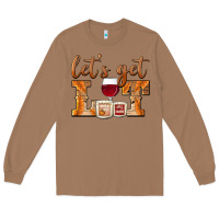 Toasted Coconut let's get lit candles Long Sleeve Tee - BarkalooDesign