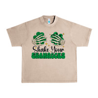 French Oak shake your shamrocks Urban Heavy Tee - CowhideDigitalArt