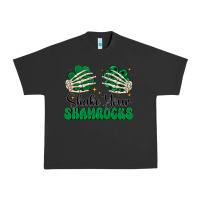 Pigment Black shake your shamrocks Urban Heavy Tee - CowhideDigitalArt