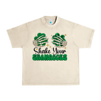 Sandshell shake your shamrocks Urban Heavy Tee - CowhideDigitalArt