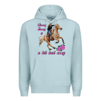 Blue Mist classy sassy & a bit bad assy Premium Hoodie - RanaPortraitStore
