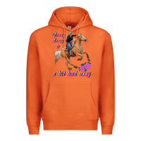 Carrot classy sassy & a bit bad assy Premium Hoodie - RanaPortraitStore