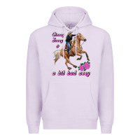 Lilac classy sassy & a bit bad assy Premium Hoodie - RanaPortraitStore