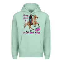 Seafoam classy sassy & a bit bad assy Premium Hoodie - RanaPortraitStore