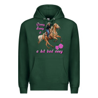 Sports Green classy sassy & a bit bad assy Premium Hoodie - RanaPortraitStore