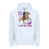 White classy sassy & a bit bad assy Premium Hoodie - RanaPortraitStore