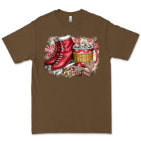 Cacao Christmas Ice Skating Premium Tee - CowhideDigitalArt