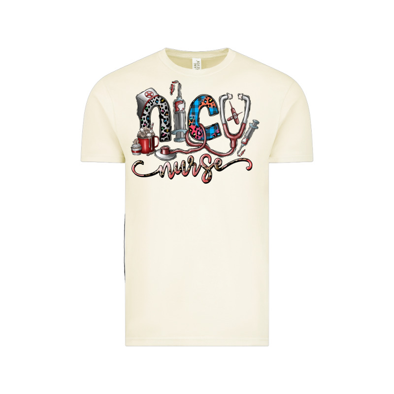 Nice Nurse Vintage Tee by SublimationCraftShop | Teevron