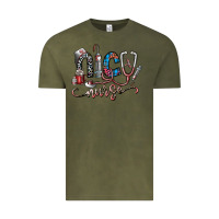 Vintage Olive nice nurse Vintage Tee - SublimationCraftShop