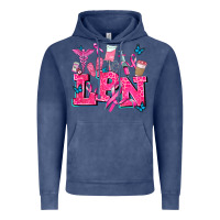 Vintage Denim lpn cancer  nurse with Vintage Hoodie - AdoDesignShop
