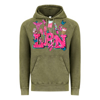 Vintage Olive lpn cancer  nurse with Vintage Hoodie - AdoDesignShop