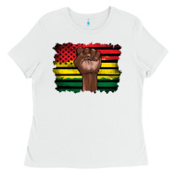 White june juneteenth Ladies Tee - Artiststas