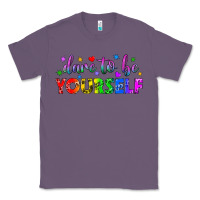 Lavender Western Dare To Be Yourself LGBTQ Classic Tee - BundleAndBundleShop