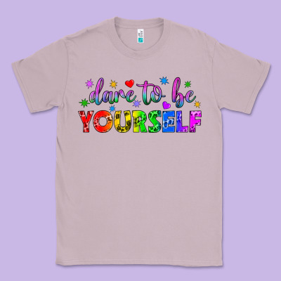 Western Dare To Be Yourself Lgbtq Classic Tee Designed By Bundleandbundleshop