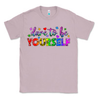 Lilac Western Dare To Be Yourself LGBTQ Classic Tee - BundleAndBundleShop