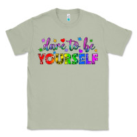 Matcha Western Dare To Be Yourself LGBTQ Classic Tee - BundleAndBundleShop