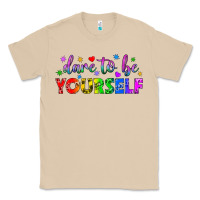 Mushroom Western Dare To Be Yourself LGBTQ Classic Tee - BundleAndBundleShop
