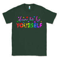 Sports Green Western Dare To Be Yourself LGBTQ Classic Tee - BundleAndBundleShop