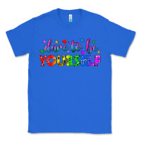 True Royal Western Dare To Be Yourself LGBTQ Classic Tee - BundleAndBundleShop
