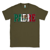 Army Green Mexican Flag Padre Classic Tee - Jasminsmagicworld