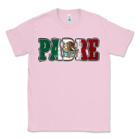 Bubblegum Pink Mexican Flag Padre Classic Tee - Jasminsmagicworld