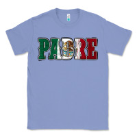 Colony Blue Mexican Flag Padre Classic Tee - Jasminsmagicworld