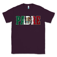 Plum Mexican Flag Padre Classic Tee - Jasminsmagicworld