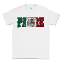 White Mexican Flag Padre Classic Tee - Jasminsmagicworld