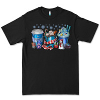 Black Christmas Coffee Premium Tee - CowhideDigitalArt