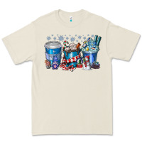 Bone Christmas Coffee Premium Tee - CowhideDigitalArt