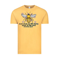 Vintage Mustard Kinda Words Are Like Honey Sweet To The Soul Vintage Tee - CowhideDigitalArt