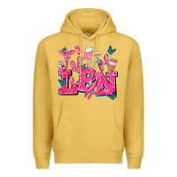 Antique Gold lpn cancer  nurse with Premium Hoodie - AdoDesignShop