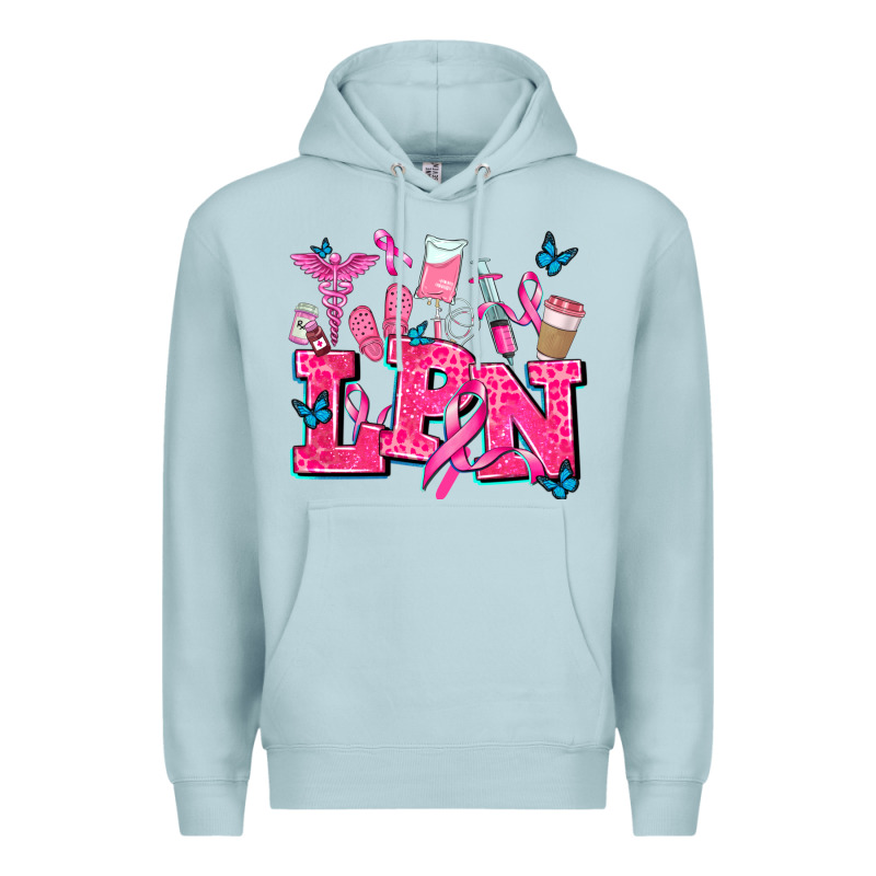 Lpn Cancer  Nurse With Premium Hoodie by AdoDesignShop | Teevron