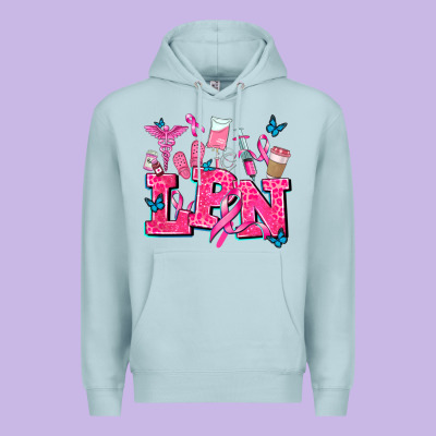 Lpn Cancer  Nurse With Premium Hoodie Designed By Adodesignshop