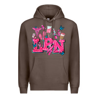Coffee lpn cancer  nurse with Premium Hoodie - AdoDesignShop