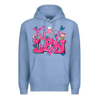 Colony Blue lpn cancer  nurse with Premium Hoodie - AdoDesignShop